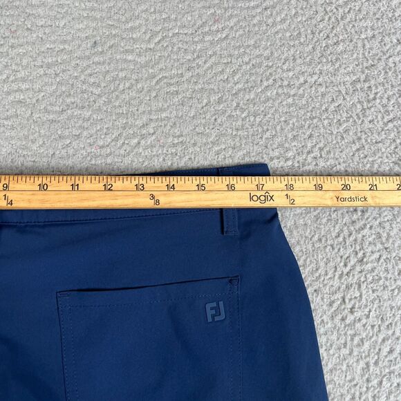 Footjoy Golf Pants Mens 34 x 32 Navy Blue Performance Moxie Chino Activewear - Picture 9 of 13